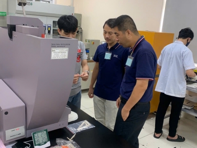 Công Ty 3B Phối Hợp Kỹ Sư Hãng WANCE Bảo Trì Thiết Bị Thử Nghiệm Tại Tập Đoàn Thiên Long